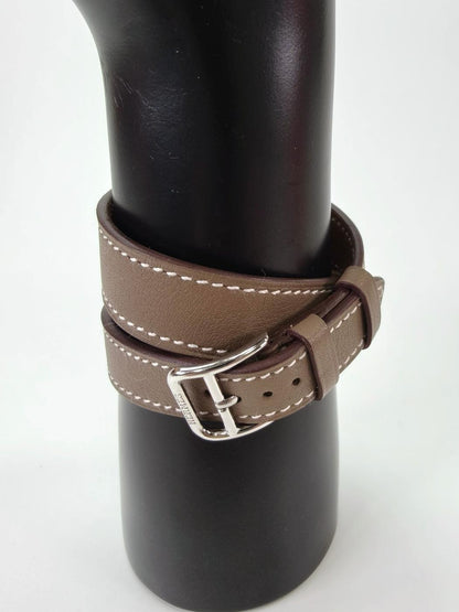 HERMES 爱马仕 H Watch 石英腕表 灰色 管理编号：10743