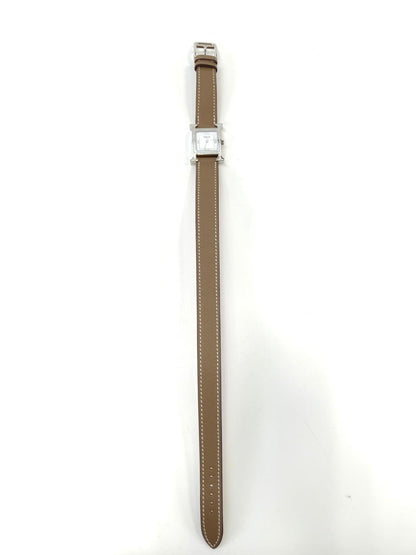 HERMES 爱马仕 H Watch 石英腕表 灰色 管理编号：10743