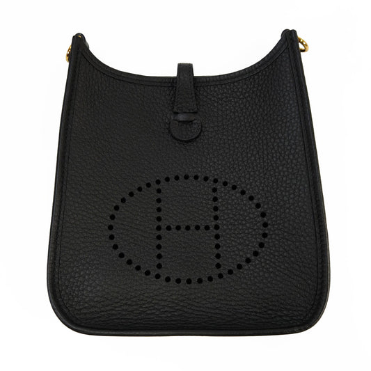 HERMES Evelyne TPM Shoulder Bag Black Ref: 10794