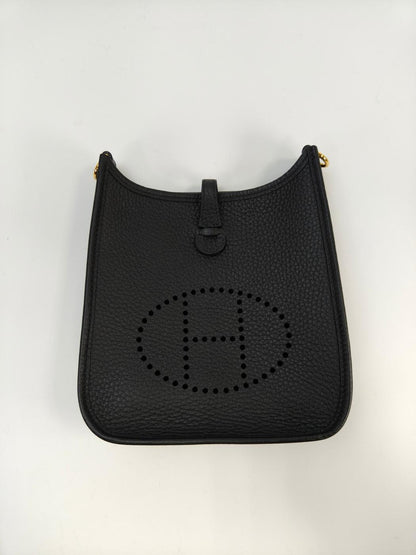 HERMES Evelyne TPM Shoulder Bag Black Ref: 10794
