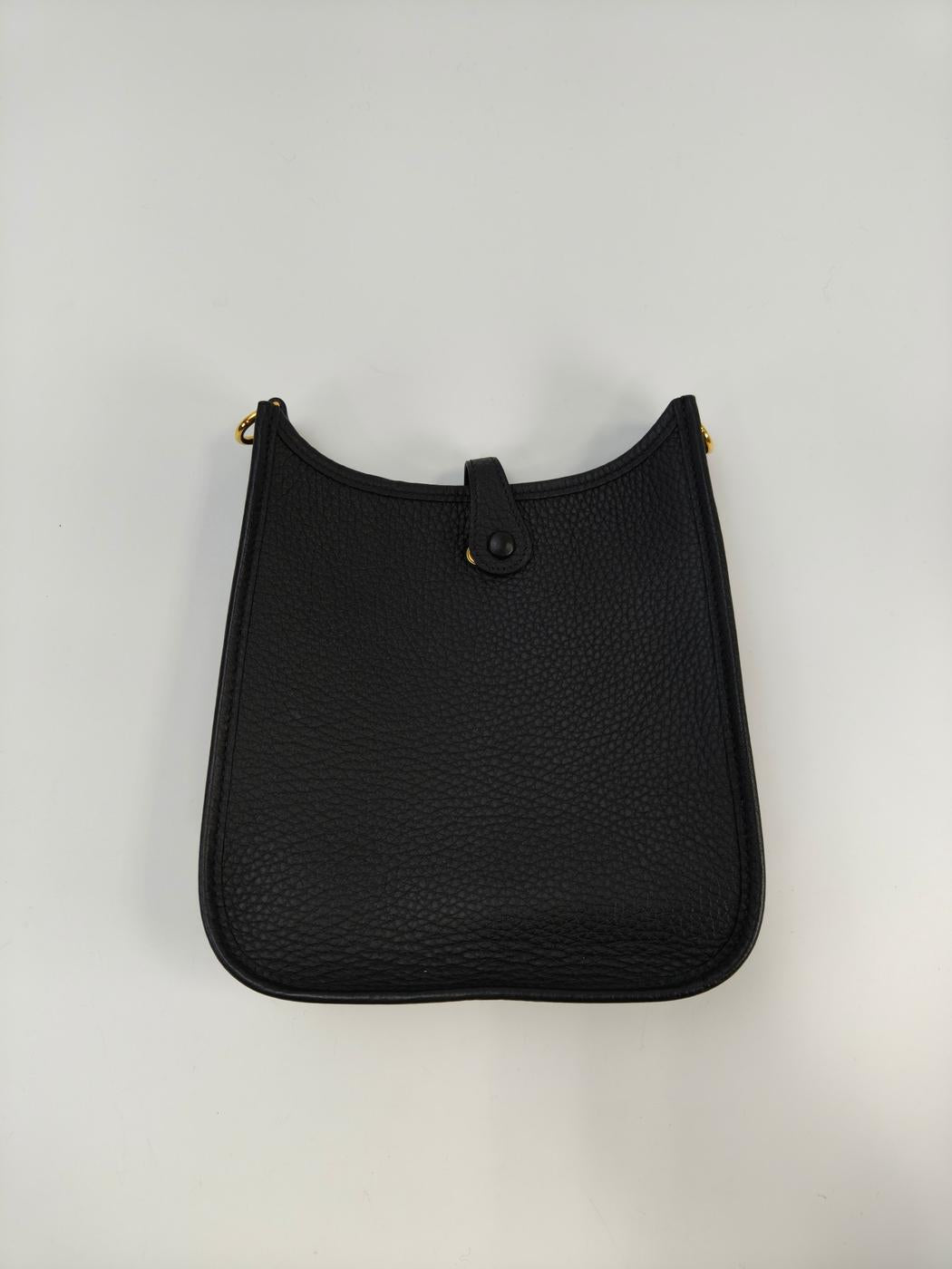 HERMES Evelyne TPM Shoulder Bag Black Ref: 10794