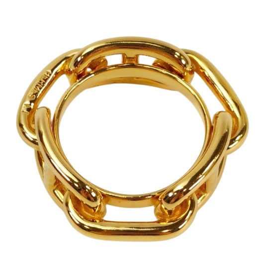 Hermes Chaine d'Ancre Scarf Ring Regate Gold Product Number: 10899