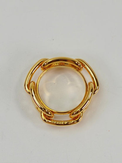 HERMES Chaine d'Ancre Scarf Ring Gold Product number: 10901