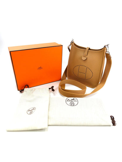 HERMES エルメス エヴリン TPM 16 ショルダーバッグ K刻印 ブラウン 管理番号：10926