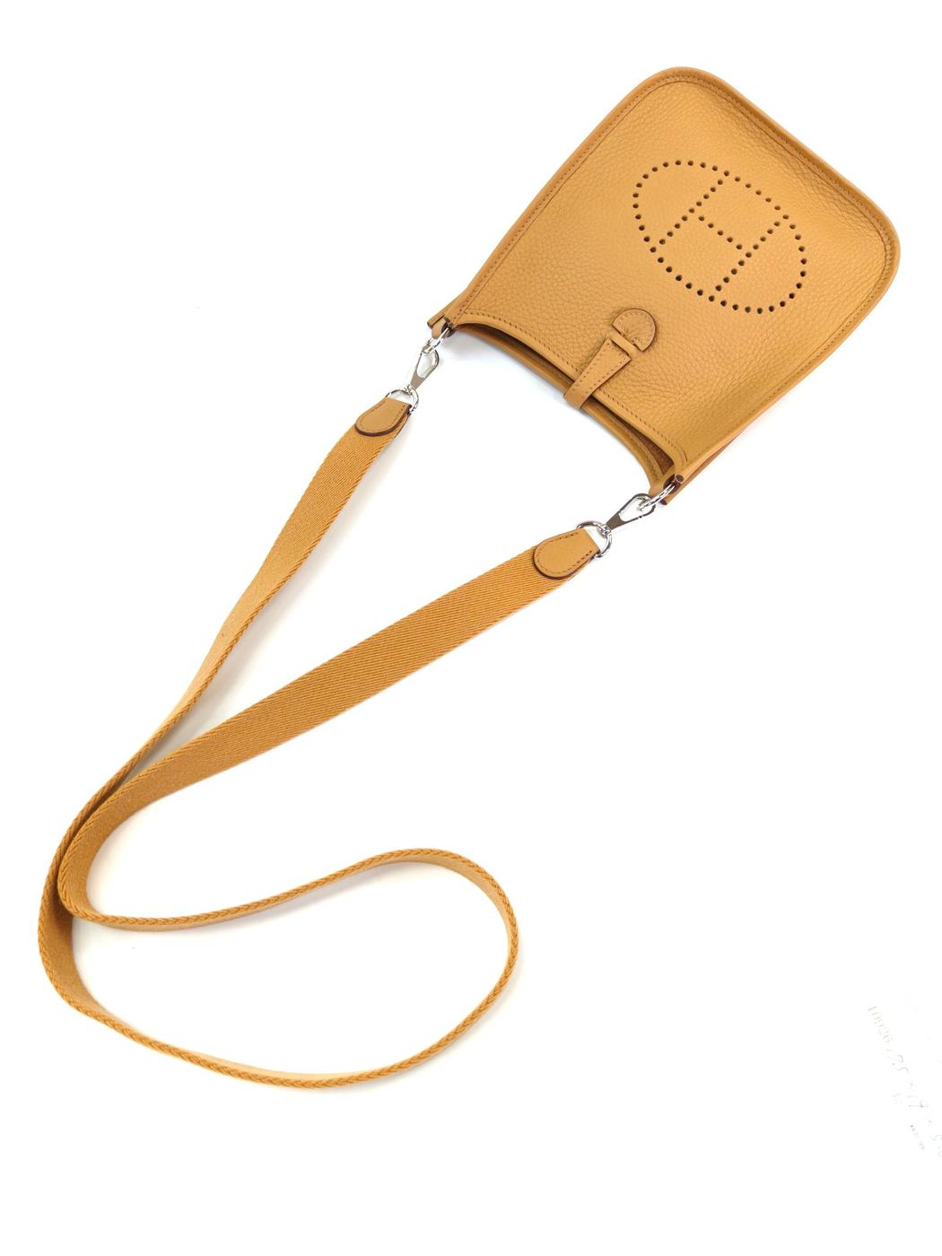 HERMES エルメス エヴリン TPM 16 ショルダーバッグ K刻印 ブラウン 管理番号：10926