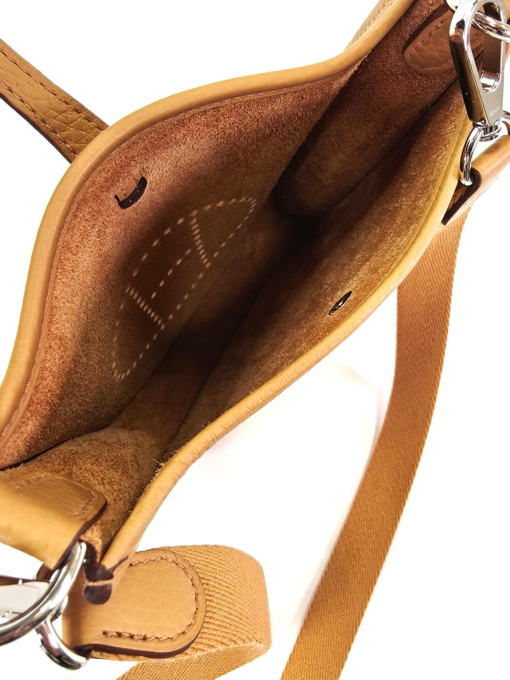 HERMES エルメス エヴリン TPM 16 ショルダーバッグ K刻印 ブラウン 管理番号：10926