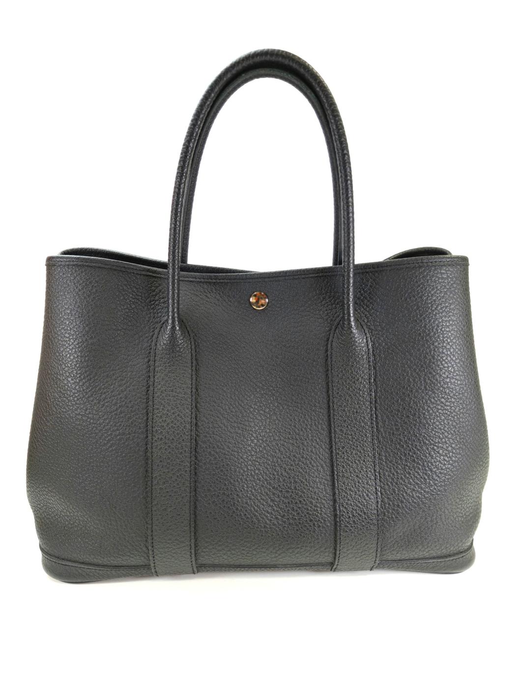 HERMES 爱马仕 Garden Party PM 手提包 黑色 商品编号：10932
