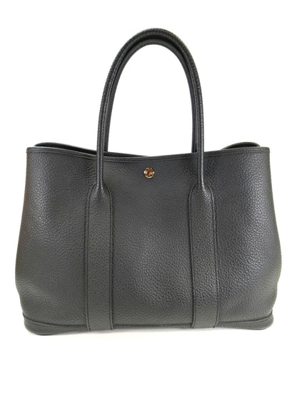 HERMES 爱马仕 Garden Party PM 手提包 黑色 商品编号：10932