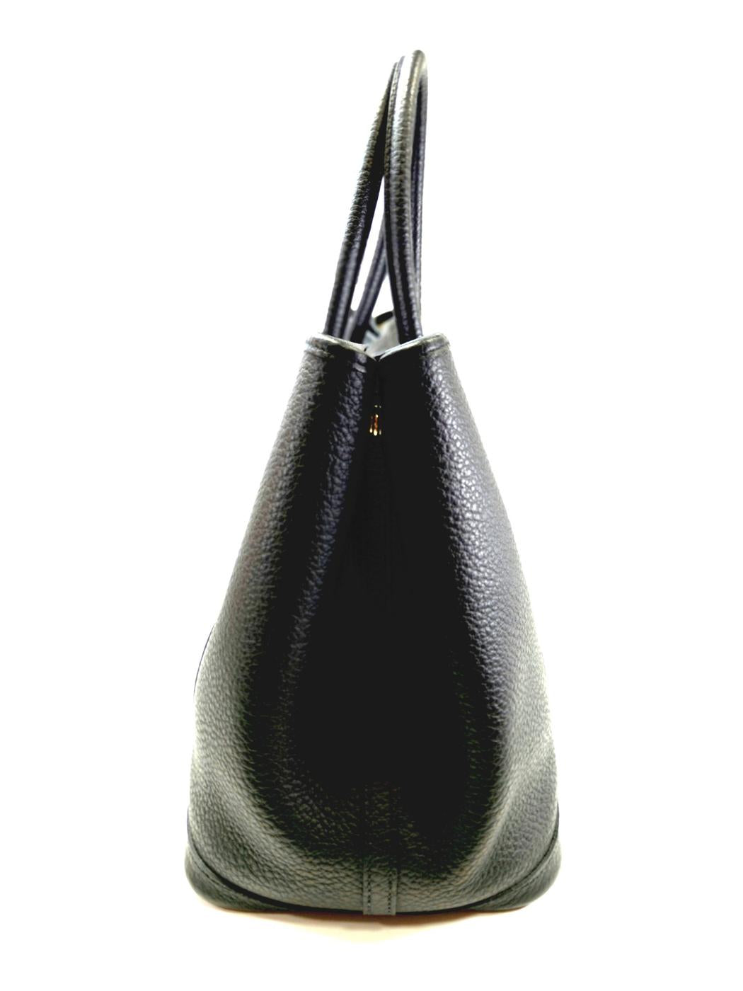 HERMES 爱马仕 Garden Party PM 手提包 黑色 商品编号：10932