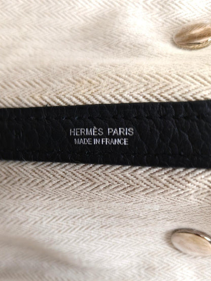 HERMES 爱马仕 Garden Party PM 手提包 黑色 商品编号：10932
