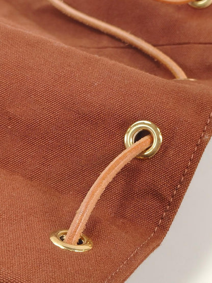HERMES 爱马仕 Poloction Mimil 水桶包 棕色 货号：10939