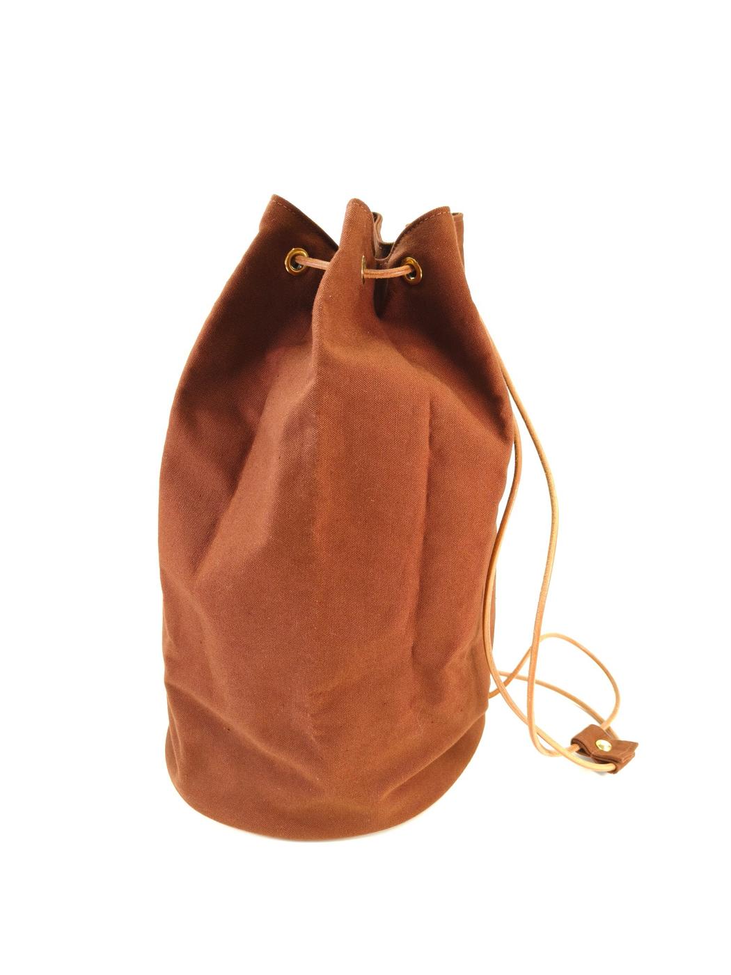 HERMES 爱马仕 Poloction Mimil 水桶包 棕色 货号：10939