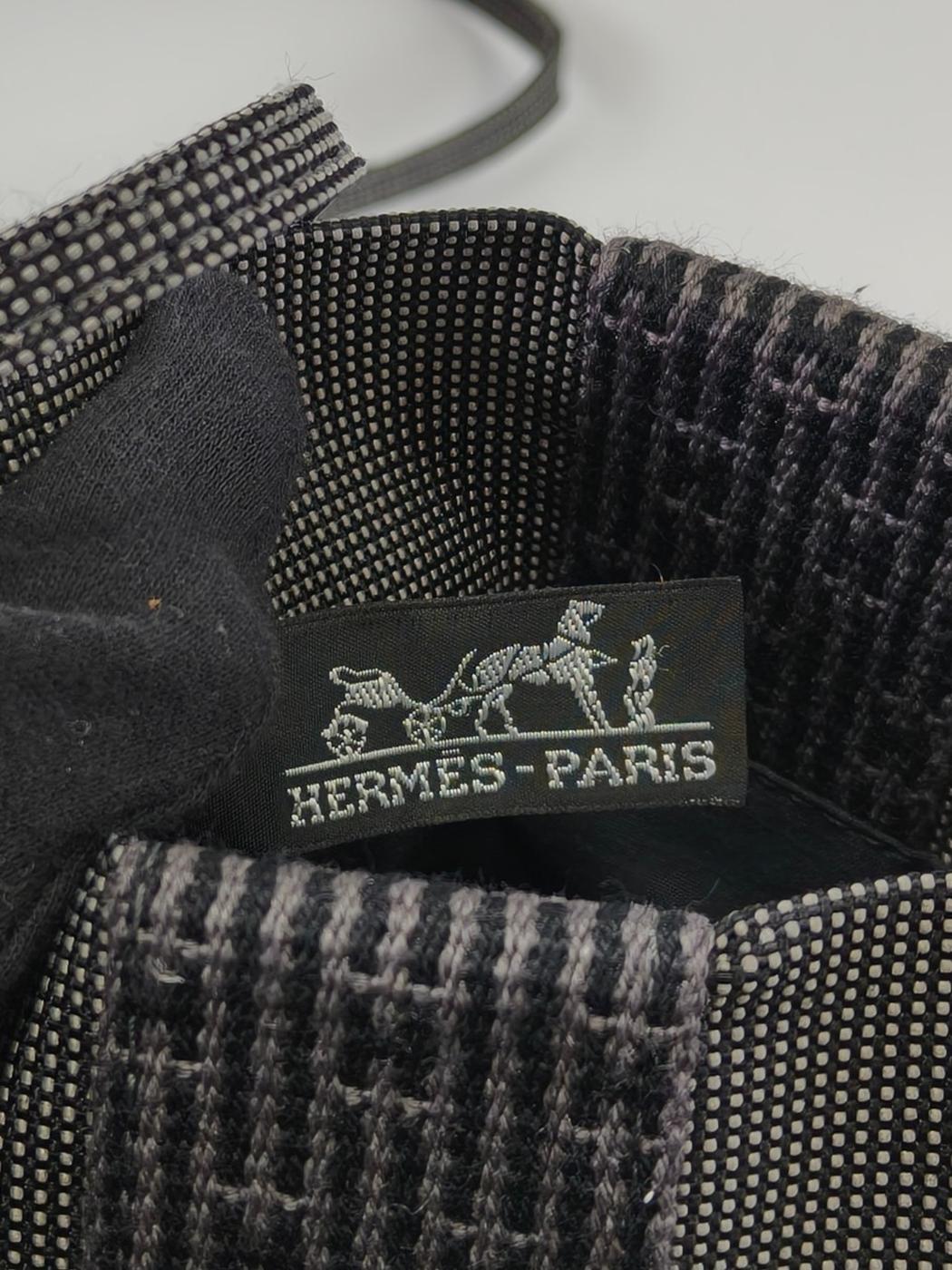 HERMES エルメス エールライン ポシェット ショルダーバッグ グレー 管理番号：10959