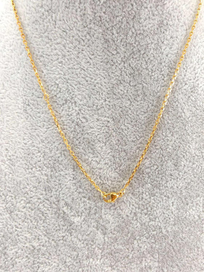 HERMES エルメス オーケリー PM ネックレス ゴールド×ブラック 管理番号：10984