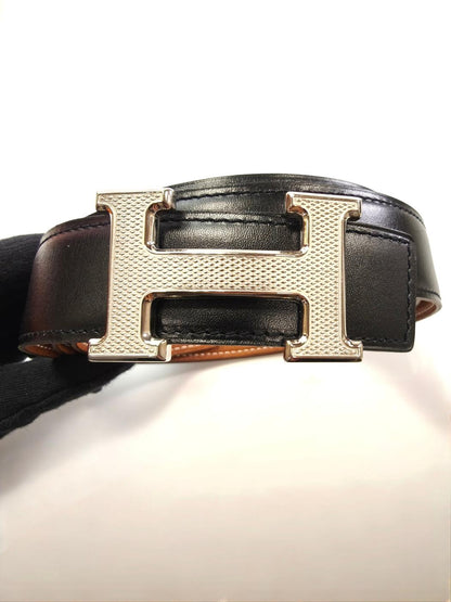 HERMES 爱马仕 Constance H扣皮带 可翻转 尺寸90 型号：10992