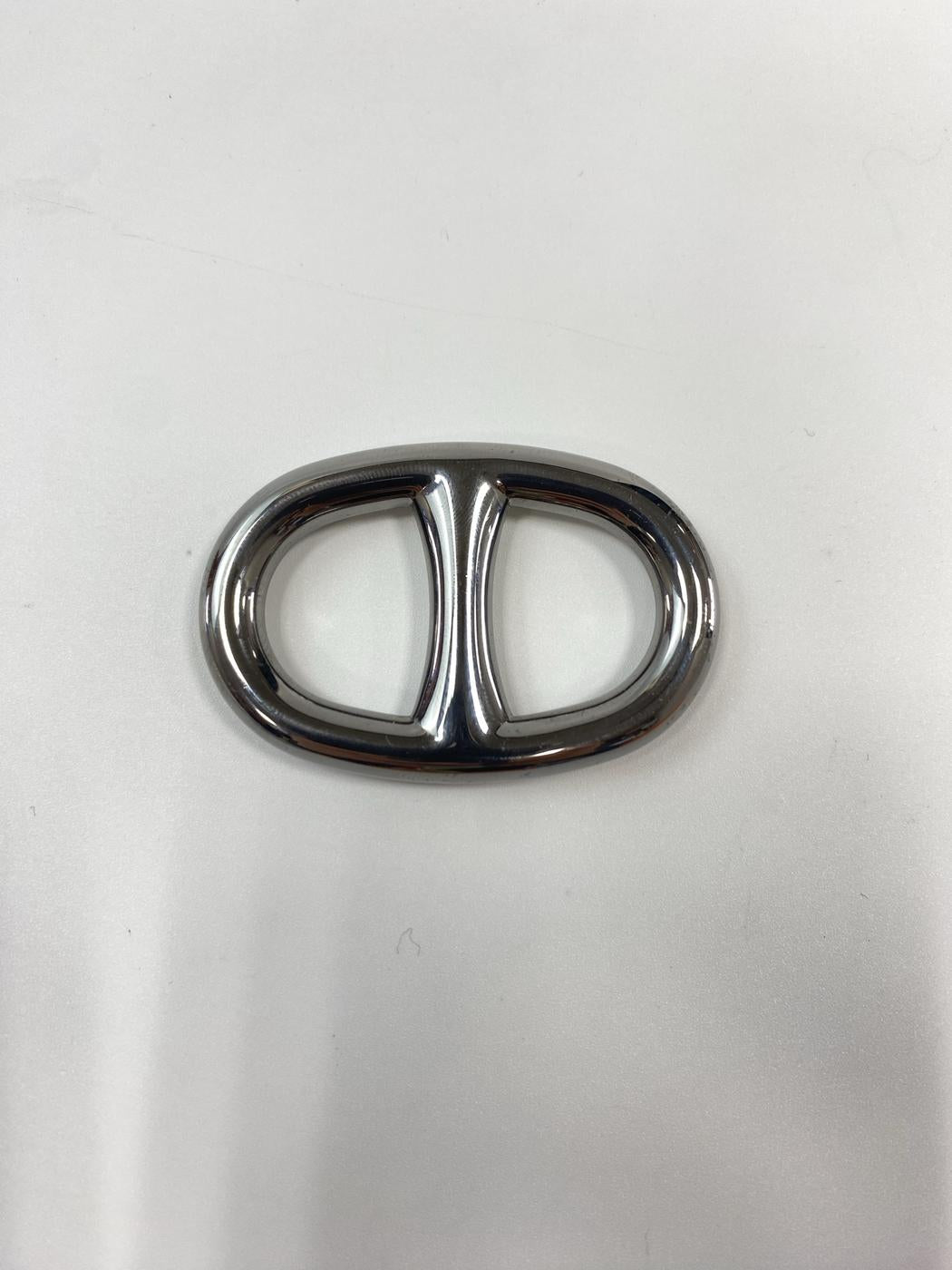 HERMES 爱马仕 Chaine d'Ancre 丝巾扣 黑色 型号：11031