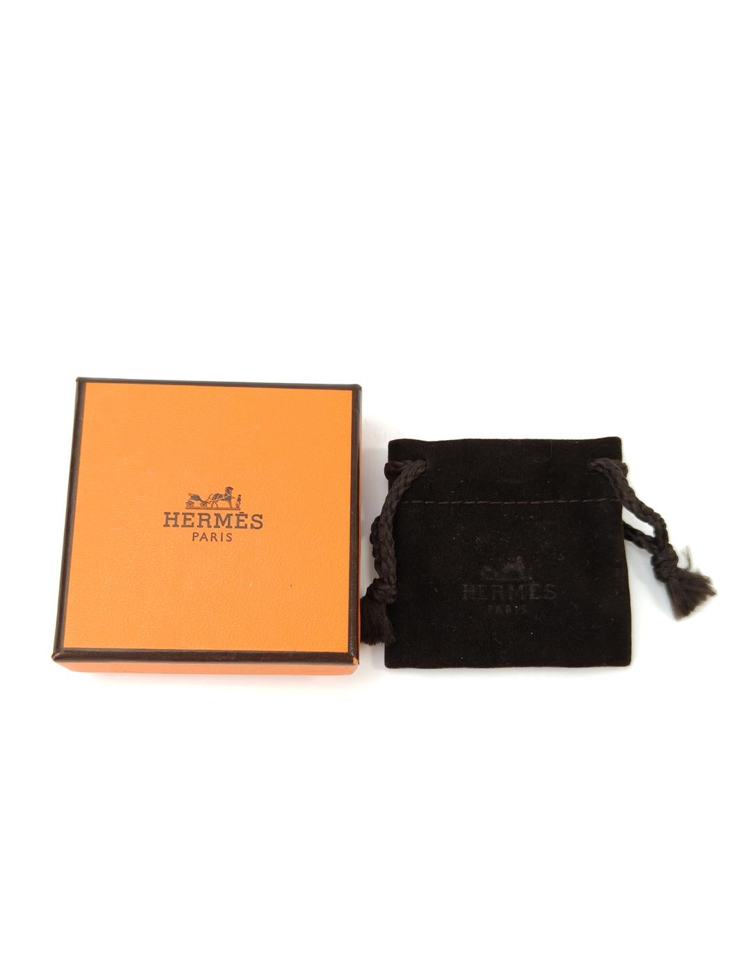 HERMES エルメス ポップH ピアス オレンジ×ゴールド 管理番号：11047