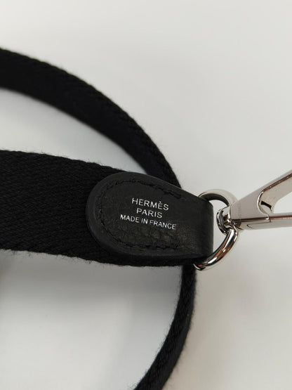 HERMES 爱马仕 Evelyne TPM W刻印 单肩包 黑色 管理编号：11068