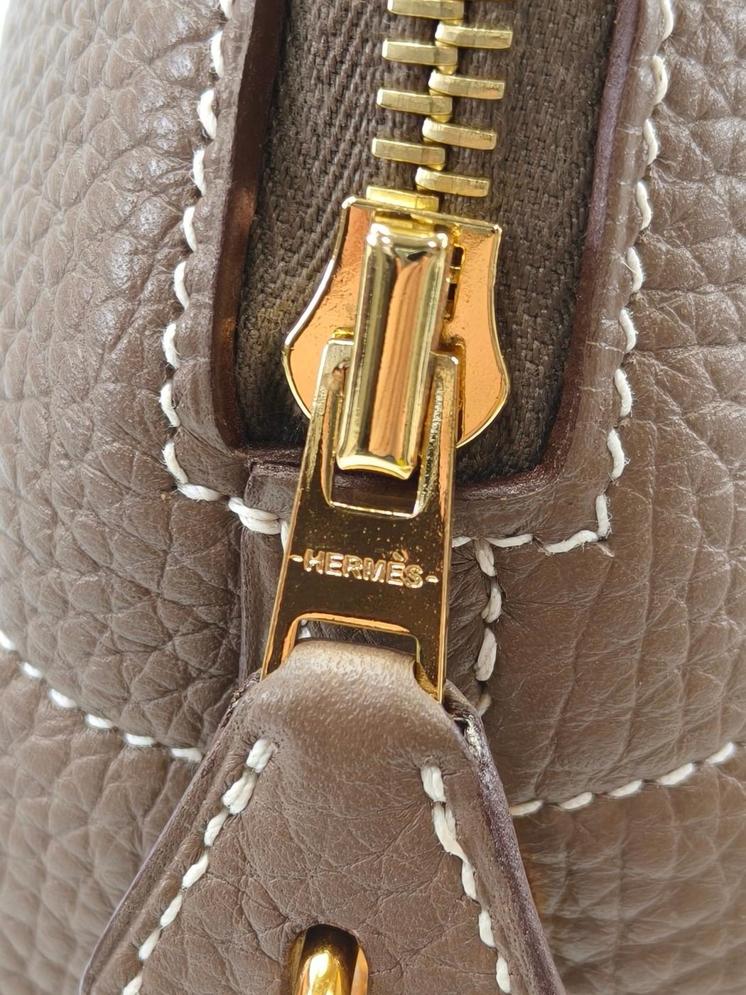 HERMES エルメス ボリード31 2Way トートバッグ ショルダーバッグ エトゥーブ D刻印 管理番号：11074