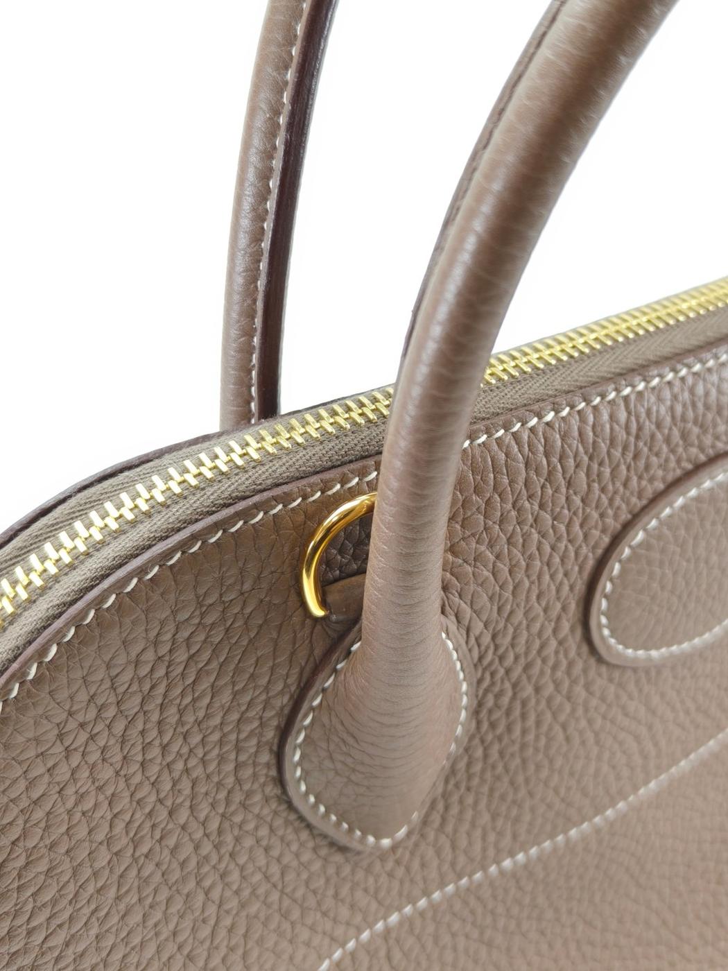 HERMES エルメス ボリード31 2Way トートバッグ ショルダーバッグ エトゥーブ D刻印 管理番号：11074