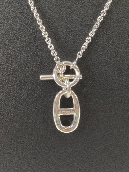 HERMES 爱马仕 Chaine d'Ancre Amulette 项链 银色 商品编号：11103