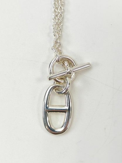 HERMES 爱马仕 Chaine d'Ancre Amulette 项链 银色 商品编号：11103