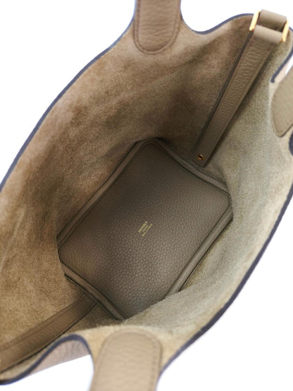 HERMES エルメス ピコタンロックPM ハンドバッグ W刻印 ベージュ 管理番号：11136