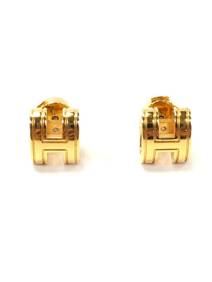 HERMES エルメス ポップH ピアス ゴールド 管理番号：11141