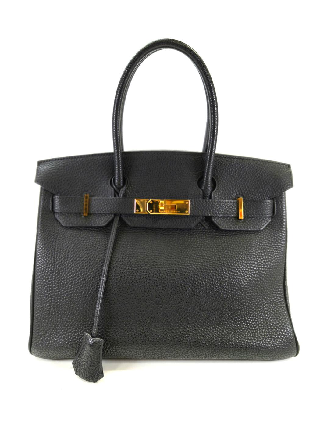 HERMES エルメス バーキン30 ハンドバッグ H刻印 ブラック 管理番号：11143