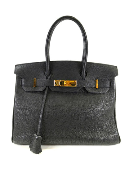 HERMES エルメス バーキン30 ハンドバッグ H刻印 ブラック 管理番号：11143