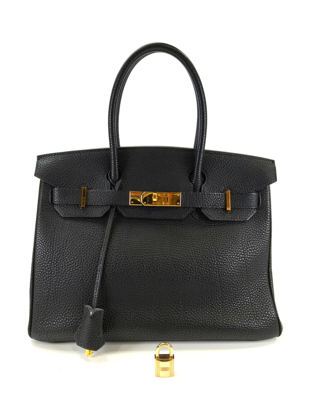 HERMES エルメス バーキン30 ハンドバッグ H刻印 ブラック 管理番号：11143