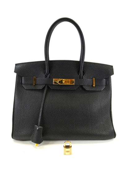 HERMES エルメス バーキン30 ハンドバッグ H刻印 ブラック 管理番号：11143