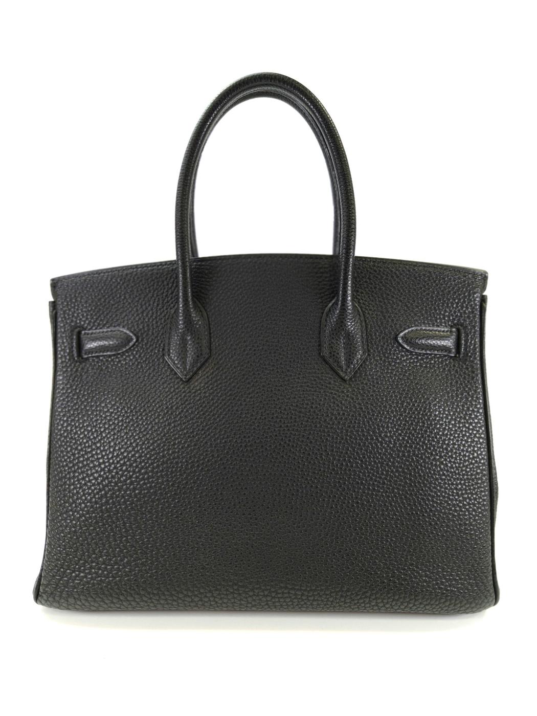 HERMES エルメス バーキン30 ハンドバッグ H刻印 ブラック 管理番号：11143