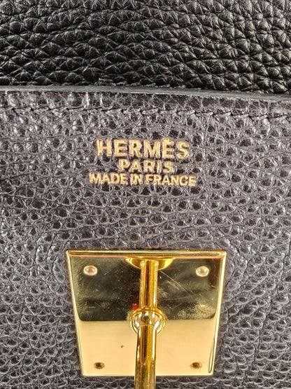 HERMES エルメス バーキン30 ハンドバッグ H刻印 ブラック 管理番号：11143