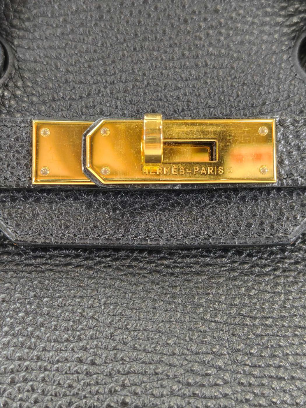 HERMES エルメス バーキン30 ハンドバッグ H刻印 ブラック 管理番号：11143
