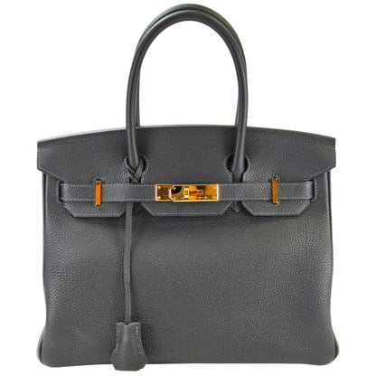 HERMES エルメス バーキン30 ハンドバッグ B刻印 ブルーニュイ 管理番号：11145