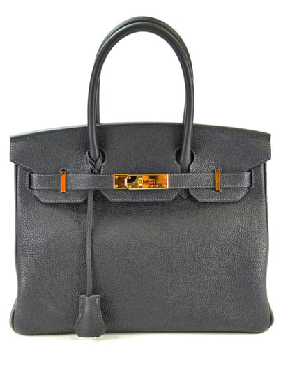 HERMES エルメス バーキン30 ハンドバッグ B刻印 ブルーニュイ 管理番号：11145
