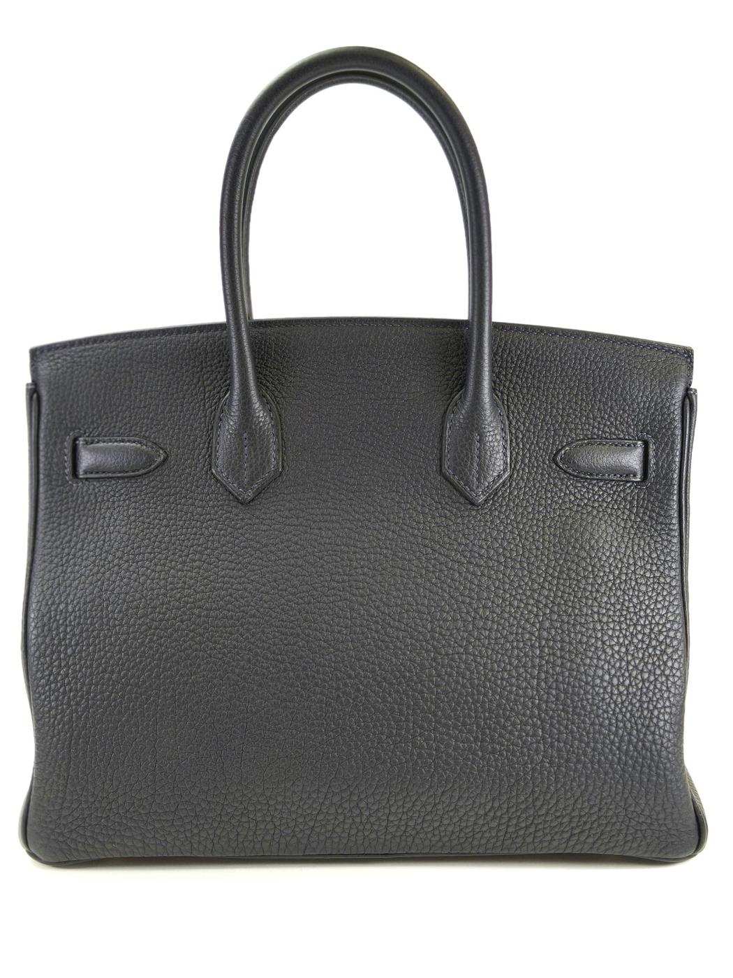 HERMES エルメス バーキン30 ハンドバッグ B刻印 ブルーニュイ 管理番号：11145