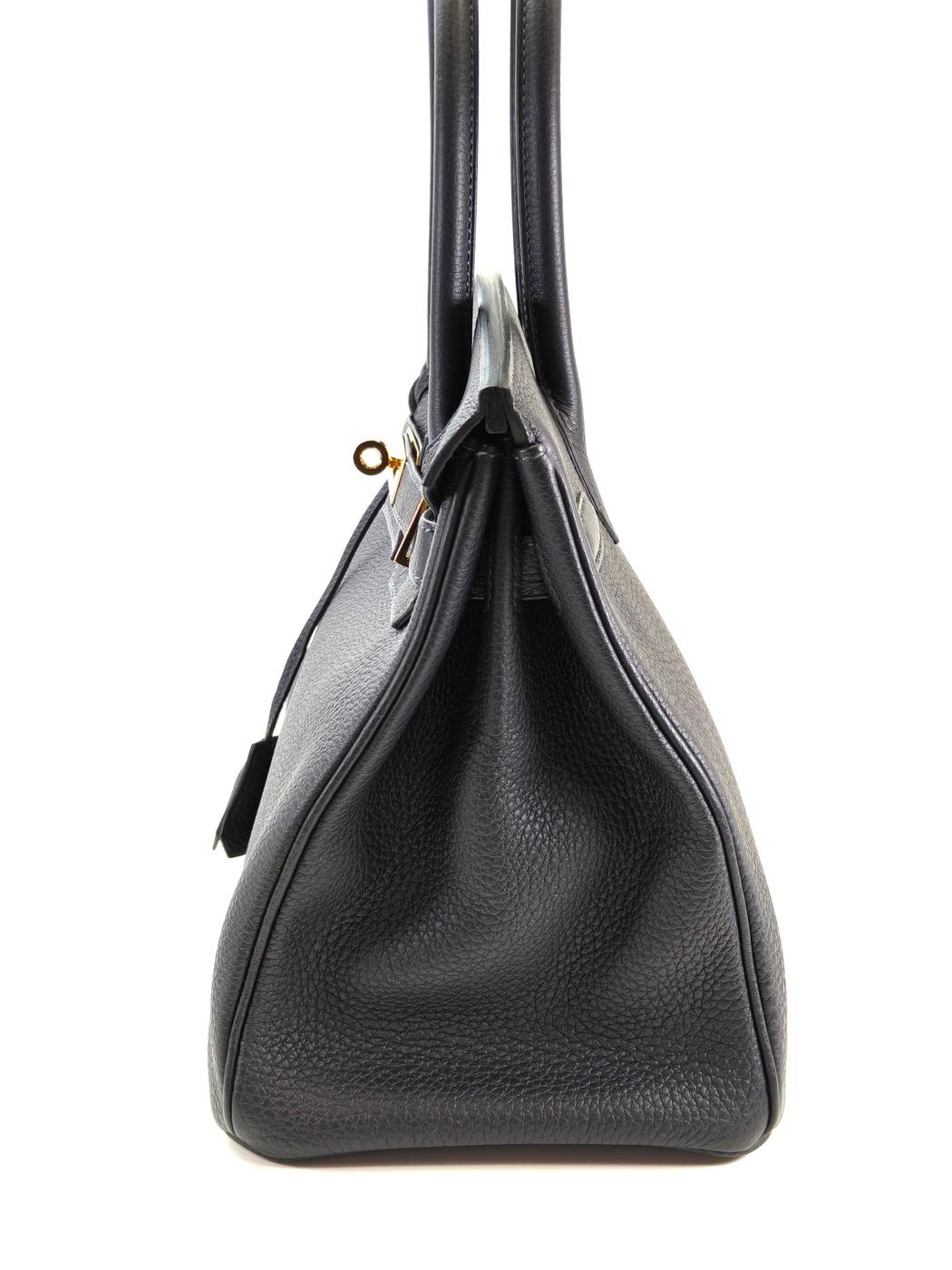 HERMES エルメス バーキン30 ハンドバッグ B刻印 ブルーニュイ 管理番号：11145