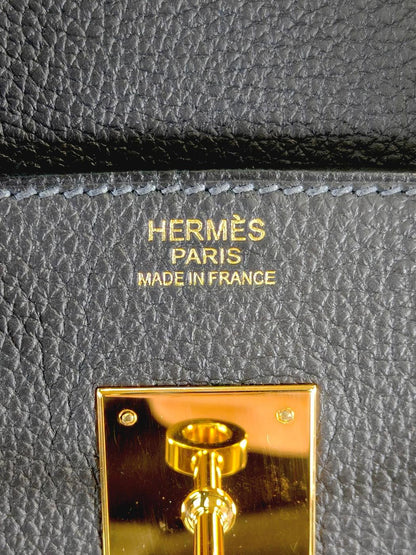 HERMES エルメス バーキン30 ハンドバッグ B刻印 ブルーニュイ 管理番号：11145