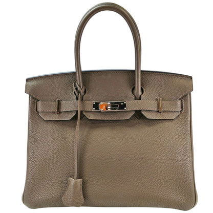 HERMES エルメス バーキン30 ハンドバッグ T刻印 トープ 管理番号：11146