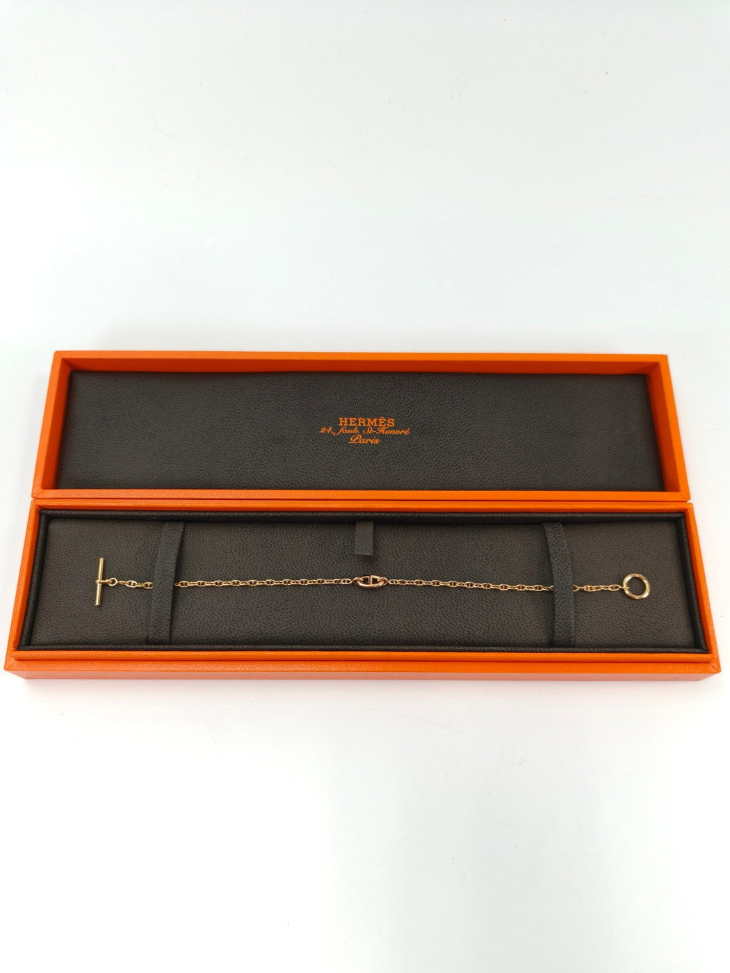 HERMES エルメス ファランドールTPM ブレスレット ピンクゴールド 管理番号：11149