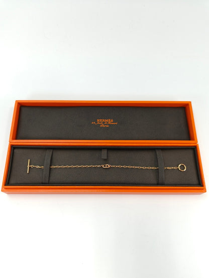 HERMES エルメス ファランドールTPM ブレスレット ピンクゴールド 管理番号：11149