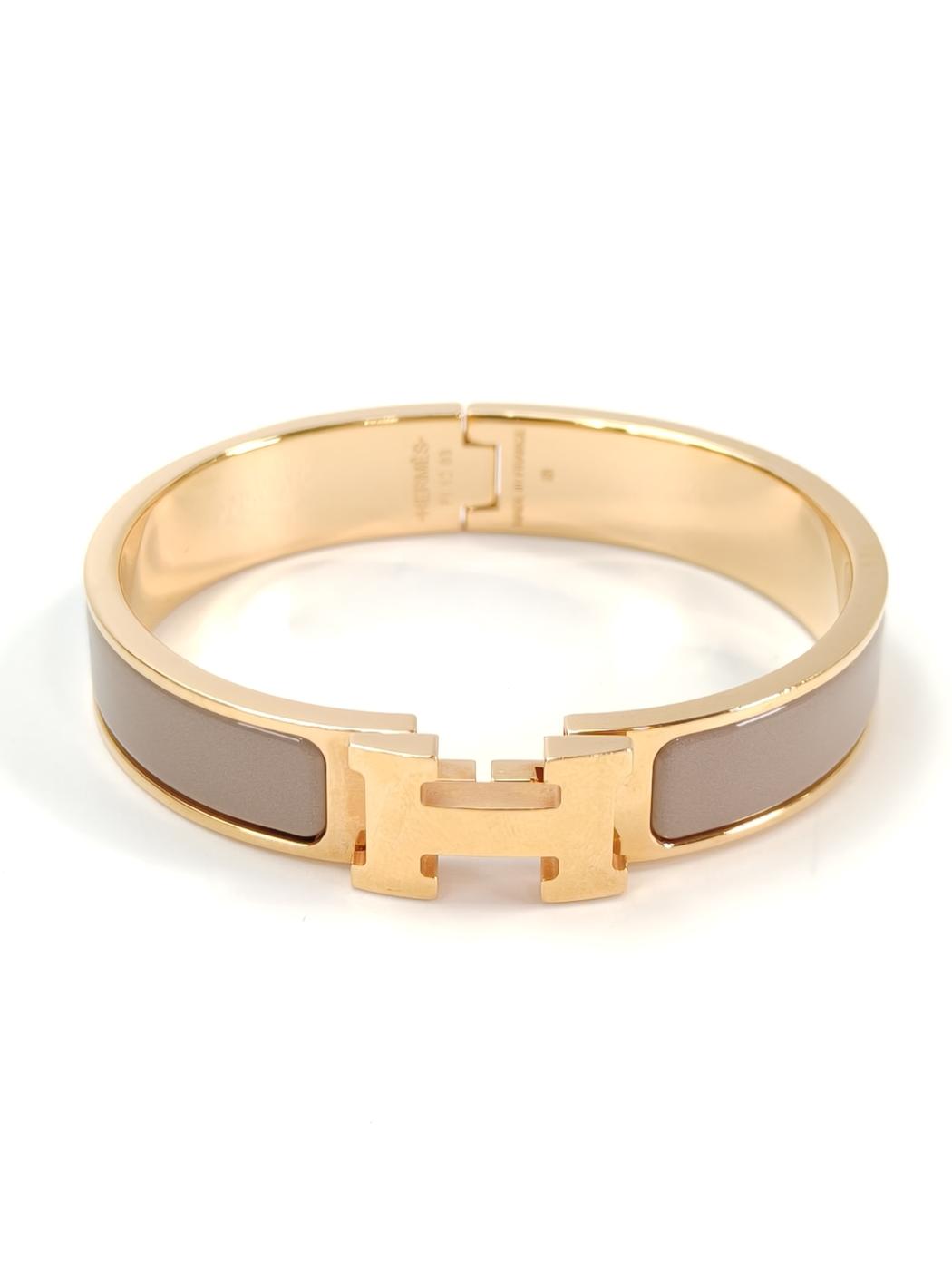 HERMES エルメス クリックH PM ブレスレット マロングラッセ 管理番号：11160