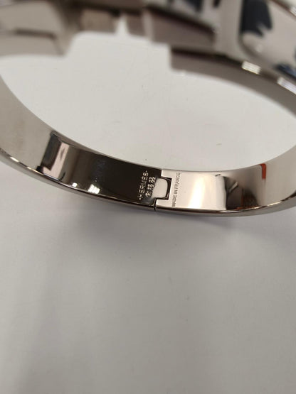 HERMES エルメス クリックH PM ブレスレット リュミエール シルバー 管理番号：11173