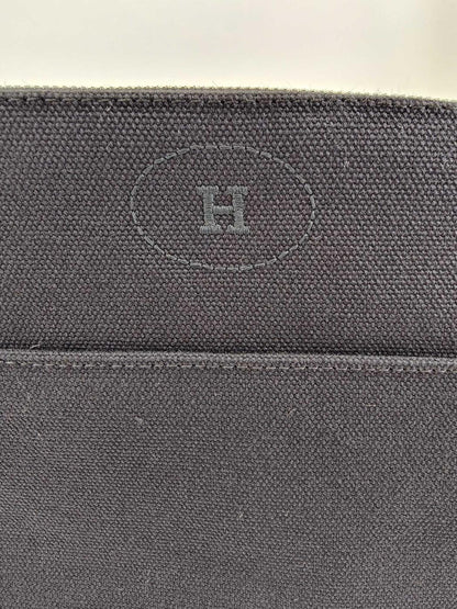 HERMES エルメス ボリード ポーチ メイクポーチ ブラック 管理番号：11180