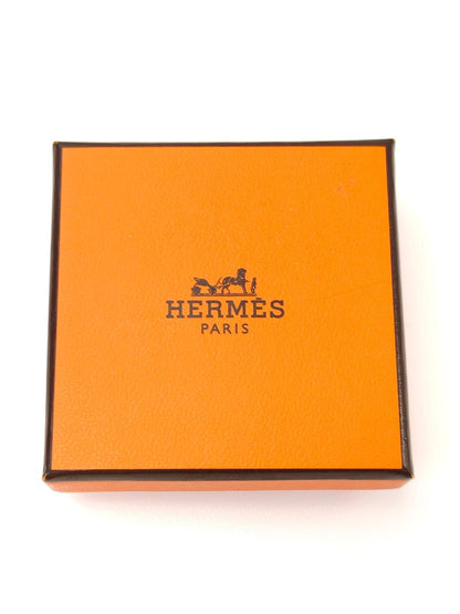 HERMES エルメス ポップH ピアス ゴールド×ホワイト 管理番号：11211