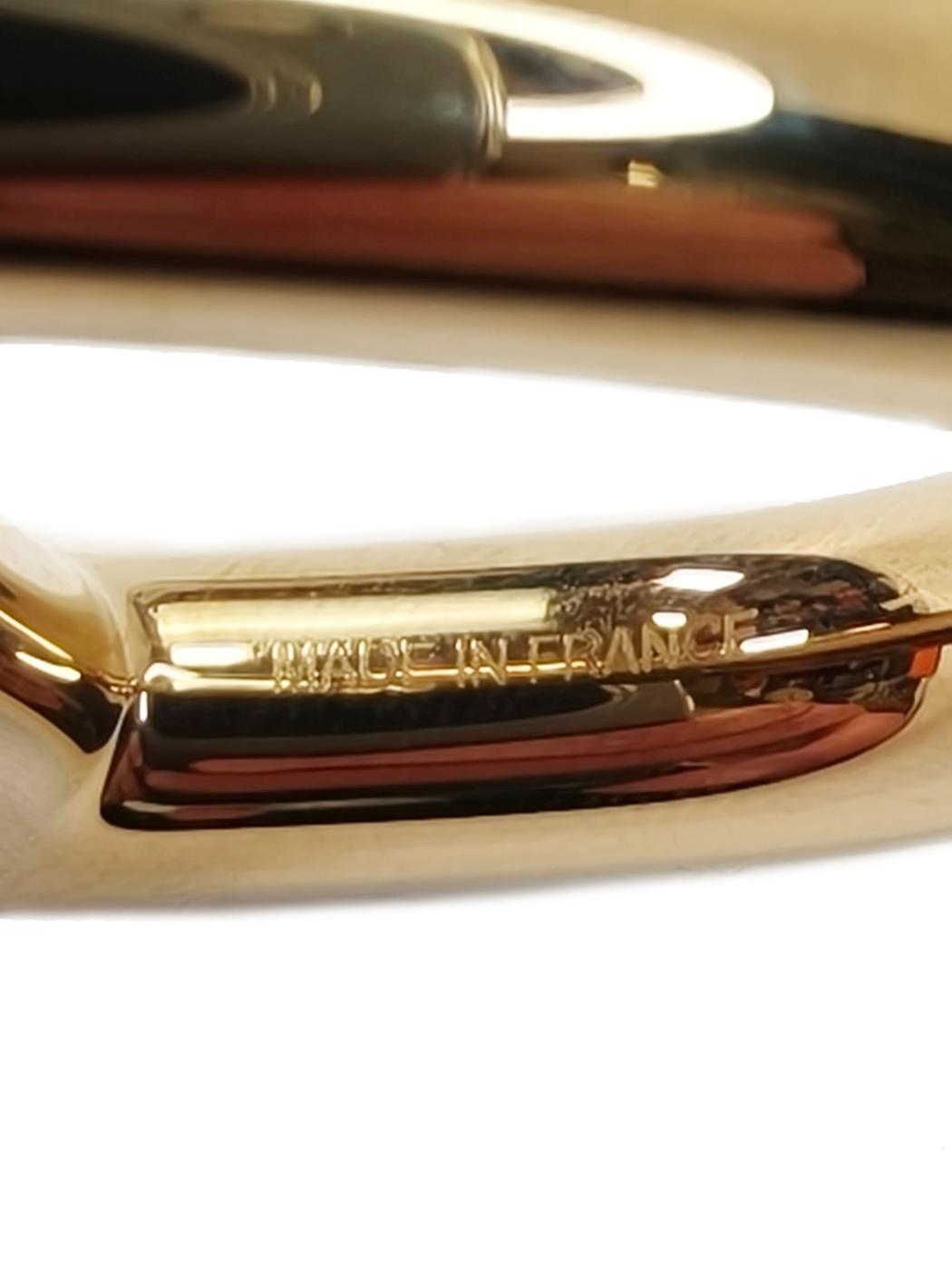 HERMES エルメス シェーヌダンクル スカーフリグ ゴールド 管理番号：11239