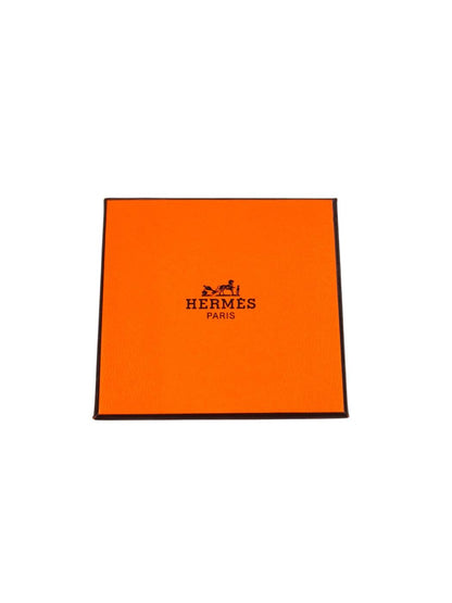 HERMES エルメス セリエ シルクコード ネックレス シルバー 管理番号：11286