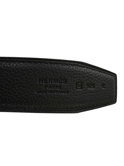 HERMES エルメス コンスタンス Hベルト ブラック 105サイズ 管理番号：11350